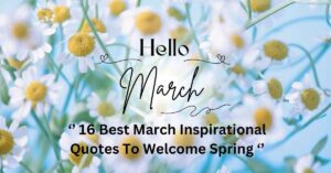 March is a melody of opportunities Play each note with intention